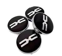 4 Stück Nabendeckel für Dacia Duster Spring Logan Sandero Jogger Lodgy Bigster Dokker, Felgendeckel Radnabenabdeckung Auto Nabenkappen Radnabenkappen Auto Zubehör für Radnaben, 60mm-A