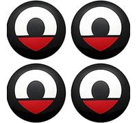 4 Stück Nabendeckel, für Smart Fortwo Forfour 453 451 450 56mm Verschleißfest und Langlebig Wheel Caps Ersatz Autozubehör Verwendet,B