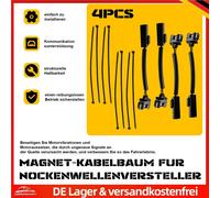4 Stück Ölstoppkabel Satz Für Mercedes C-Klasse E-Klasse CLK SLK M271 2711502733