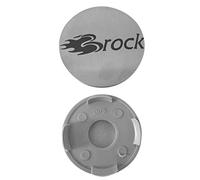 4 Stück Original Brock Nabendeckel 55mm Edelstahl Matt EM88 4er-Set Nabenkappen Felgenkappen Radnabenkappen Nabenabdeckungen Felgennabenabdeckungen Radnabenabdeckungen Felgennabendeckel Radnabendeckel