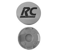 4 Stück Original RC Nabendeckel 55mm Edelstahl Matt EM03 4er-Set Nabenkappen Felgenkappen Radnabenkappen Nabenabdeckungen Felgennabenabdeckungen Radnabenabdeckungen Felgennabendeckel Radnabendeckel