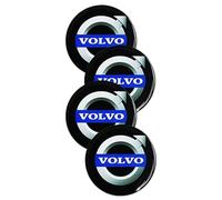 4 Stück Radnabenkappen für Volvo 56MM, Felgendeckel Felgenkappen Nabenkappen Nabendeckel Radnabenabdeckung Radnabendeckel Reifen Felgen