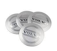 4 Stück Radnabenkappen für Volvo,56mm,Nabendeckel Radnabendeckel Felgendeckel Wheel Caps Radnabenabdeckung Nabenkappen,A
