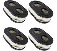 4 Stück Rasenmäher Luftfilter kompatibel mit Briggs Motoren, Ersatzteile