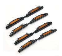 4 Stück Reflektierende Türkantenschutz Streifen 21,5 X 2 Cm - Kratzfest Aufkleber Für Autotüren - Orange/Rot Nachtsichtbar Schlagschutz Für Folie(Orange)