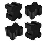 4 Stück Schraubenfeder-Abstandshalter, Twist-In Front Coil Spring Booster Gummi Lift Blocks Auto Federspanner Werkzeug für SUV Autos 1-1,5 Zoll Schraubenfederlift