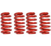 4 Stück Schraubenfedern für Westfalia Anhänger 1800 kg Farbe rot
