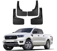 4 Stück Spritzschutz Schlammklappen für Ford Ranger 2019-2023, Schmutzfänger Auto Spritzlappen Vorne Hinten Klappen zubehör
