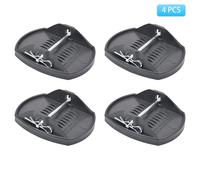 4 Stück Stützplatten für Wohnwagenstützen Stützen Wohnwagen Caravan Anhänger NEU