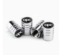 4 Stück Ventilkappen Auto für Opel OPC H G J Corsa Insignia Astra Antara Zafira Mokka Regal Astra Rostschutz Reifenventil-Staubkappen Autoteile,B