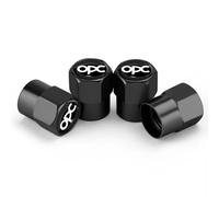 4 Stück Ventilkappen Auto für Opel OPC H G J Corsa Insignia Astra Antara Zafira Mokka Regal Astra Rostschutz Reifenventil-Staubkappen Autoteile,B