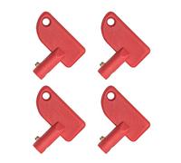 4 STÜCKE Batterie Hauptschalter Schlüssel Universal Batterie Trennschalter für Auto LKW RV Marine ATV