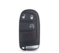 4 Tasten Fernbedienung Autoschlüssel Shell Case Cover Fob Ersatz Zubehör für Jeep Cherokee für Dodge RAM 1500 2500 3500
