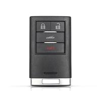 4-Tasten-Fernbedienung, klappbar, Autoschlüssel, Hülle, Gehäuse, Ersatz, Zubehör, passend für Cadillac Cts XTS DTS SRX 2008-2013