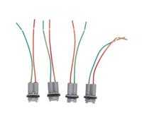 4-teiliger Lampenfassungs-Kabelbaum-Stecker - Basisadapter für LKW, PKW, Anhänger, Boote, Universell Passend für 902 904 906 908 909 912 914 915 916 917 918 920 921 922 923 926 927 928