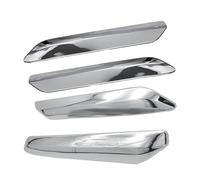 4-teiliges Set Chrom-Zierleisten für Stoßstange vorne und hinten für Citroen C5 2009 2010 2011 2012