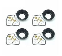 4 Vergaser-Reparatur-Kit Vakuum-Membranen für Honda VF500C V30 Magna VF500F Interceptor VF500 VF 500 C F für Keihin CV Carb-Jets (Color : 4 Kits and Diaphragm)