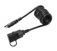 4 Weg Flache Anhänger Draht Verlängerung Spiralkabel Flexible Anhänger Stecker