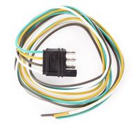 4-Wege Anhänger Kabelbaum Verlängerung 18AWG 4Pin Connector auf 4 Flat Teil