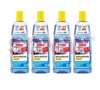 4 X 1L SONAX AntiFrost&KlarSicht Konzentrat 332300 Eisfrei Klare Sicht