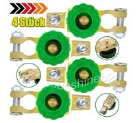 4 x Auto Batterie Trenner Unterbrecher Trennschalter Batterieschalter Poltrenner