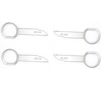 4 x Auto Radio Entriegelung Bügel Schlüssel für VW Audi Seat Ford Mercedes Navi