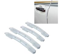 4 x Auto TRANSPARENT Kautschuk Türkantenschoner Türkantenschutz Aufkleber