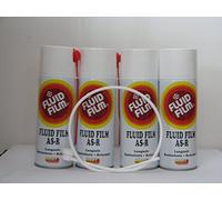 4 x Fluid Film AS-R Langzeit-Rostschutz Kriechöl 400ml Sprühdosen + Sonde 60cm