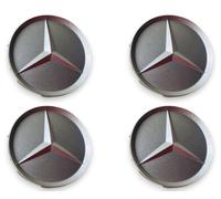 4 x Mercedes-Benz Abdeckung Kappe Felge Raddeckel R107 W124 W126 W129 W210
