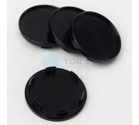 4 x Nabenkappen Nabendeckel Felgendeckel 65,0 - 57,0 mm T45049W - schwarz - NEU