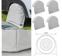 4 x Radkastenabdeckung Wohnwagen Radschutzhülle 15-16 Zoll 78 cm mit Herringen