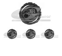 4 x Schalldämpfer-Aufhänger 3RG für CITROËN, PEUGEOT 206, 206 CC, 206 SW, 406,