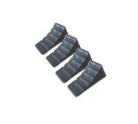 4 x Unterlegkeile PKW-Anhänger schwarz inkl. Halter