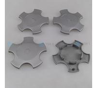 4 x YOU.S Nabenkappen Nabendeckel Zierkappen Außen 110,0 Innen 65,0 - silber