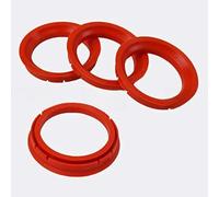 4 x ZENTRIERRINGE DISTANZRINGE für ALUFELGEN 73,0-57,1 mm CMS, DBV, Proline Wheels, Schmidt Revolution