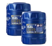 40 Liter (2x20) MANNOL 4112 Longlife Antifreeze AF12+ Kühlerfrostschutz rot G12+
