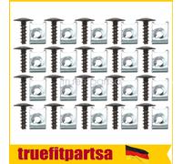40 Teile Blechmutter Torx Schrauben Klammer Clips für Audi VW Seat Porsche