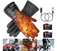 4000mah Akku Beheizbare Handschuhe Heizung Ski Motorrad heizbar Winterhandschuhe