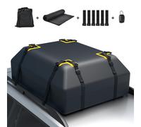 400L Auto Dachbox Dachkoffer Faltbare Aufbewahrungsbox Dachtasche+Zahlenschloss