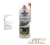 400ml PRESTO PTFE FETT SPRAY SCHMIER MITTEL KORROSIONS SCHUTZ KFZ 30648466
