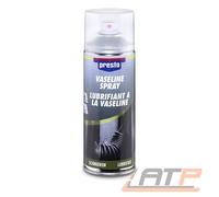 400ml PRESTO VASELINE SPRAY SPRÜH SCHMIER FETT GLEIT MITTEL FÜR METALLE KFZ