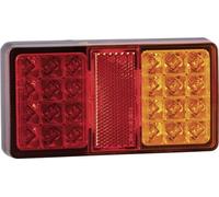SecoRüt Anhänger-Rückleuchte Bremslicht, Reflektor, Blinker, Rückleuchte links, rechts 12 V, 24V Klarglas