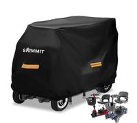 420D Elektromobil Abdeckhaube - Wasserdicht & UV-beständig, mit Wasserdichten Streifen, reflektierenden Streifen, 3 Schnallen 2XL (175x63x119 cm)