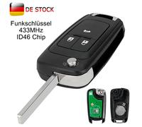 433MHz 3 Tasten Funk Schlüssel Für Opel Astra J Cascada Insignia A Adam 13500234