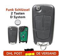433MHz Auto Funk Schlüssel 2 Tasten Für Opel Corsa D Meriva B 2010 2011 2012