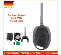 433MHz Auto Funkschlüssel Für Ford Focus Galaxy C-Max Mondeo Fiesta Transit 4D63