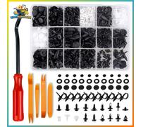 450Pcs Befestigungsclips Set mit Demontage-Werkzeugen für Autos