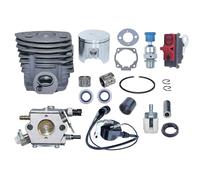 46 mm Zylinder für 55 50 51 Serie Vergaser für Kolben Kit Kunststoff Stahl