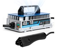 48V 18A Golfwagen Batterieladegerät Ladegerät für Blei-Säure-Batterien 100-200AH