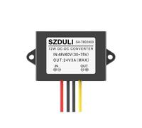 48V 60V to 24V 1A 3A 5A 10A 15A 20A 25A DC Step-Down Power Converter 60V-24V Automotive Truck Regulator, CE (60V to 24V 3A)